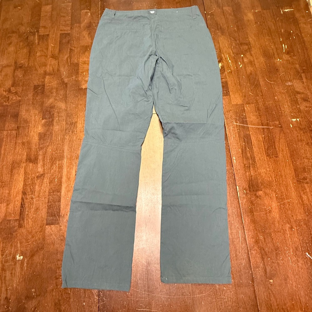 KUHL Legendary Splash Straight Leg Pants Women 10 Gray Blue Hiking Utility 6279 - Picture 12 of 15